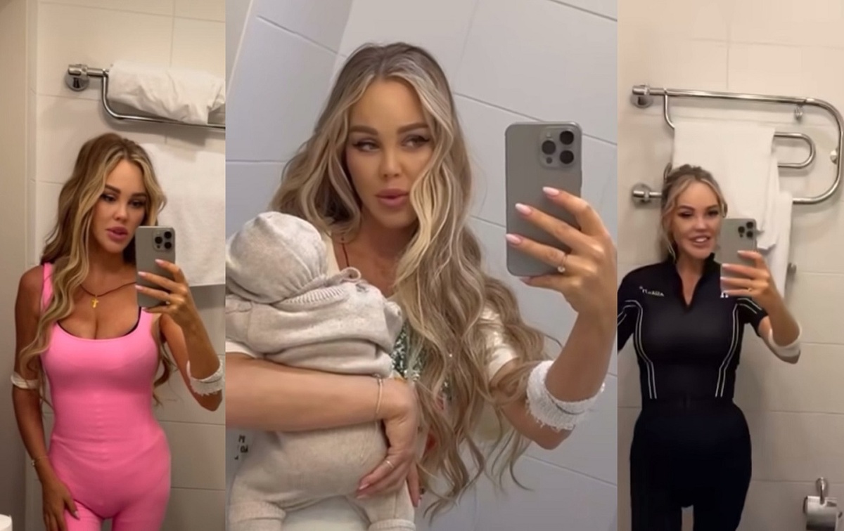 Мария Погребняк после четвертых родов выглядит шикарно. Фото: социальные сети.