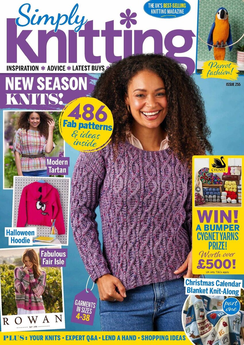 Simply Knitting UK №255 2024г.