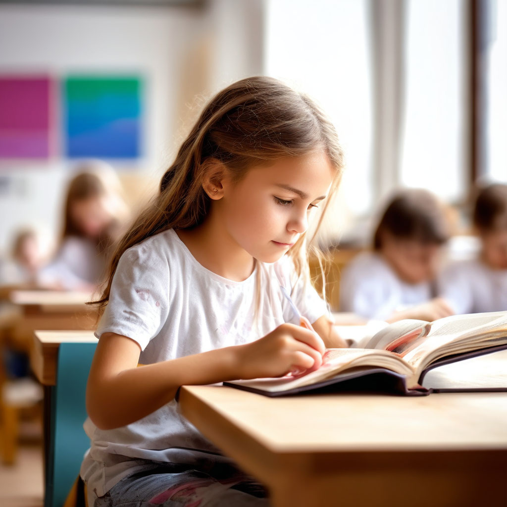 Выучить язык с нуля до хорошего уровня во взрослом возрасте нереально, поэтому заниматься придётся с детства. Картинка создана нейросетью. 