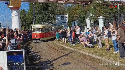 Парад трамваев в Мостве стартовал!