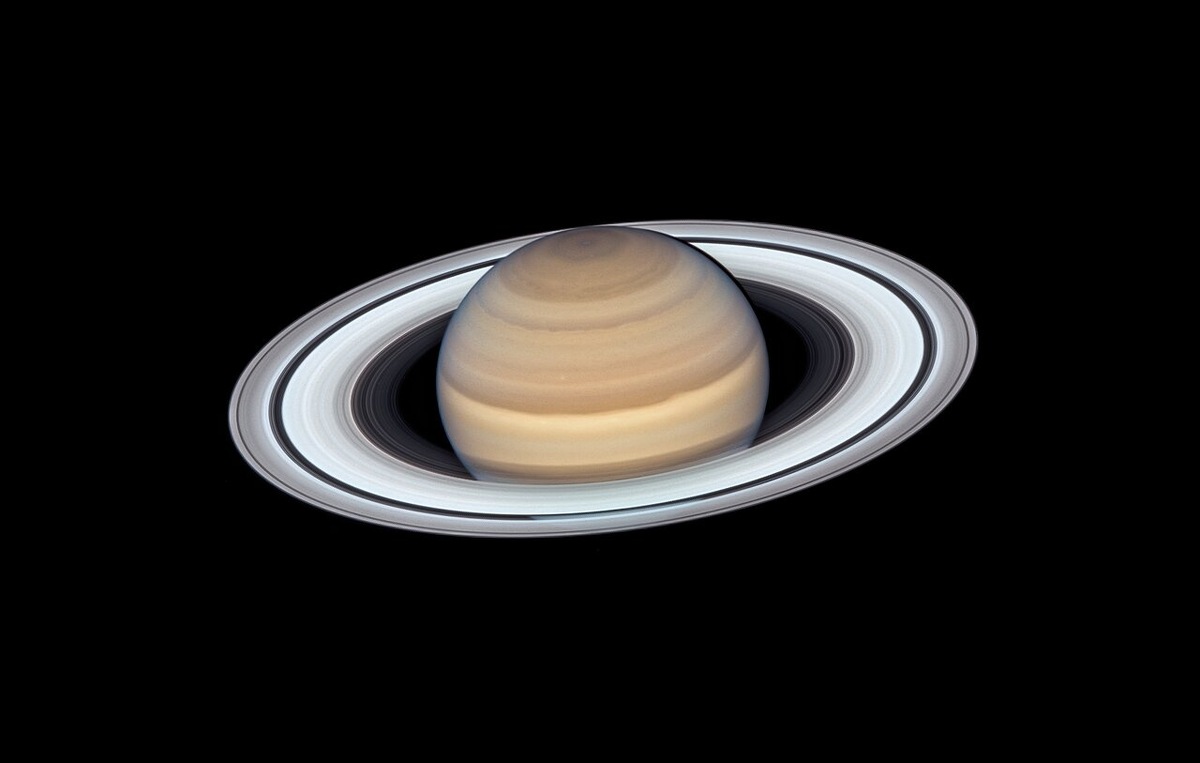 Сатурн, снимок космического телескопа им.Хаббла (NASA, ESA, A. Simon (Goddard Space Flight Center), and M.H. Wong (University of California, Berkeley)