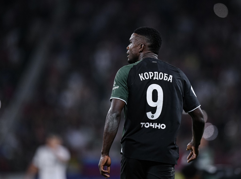 Нападающий Джон Кордоба хочет уйти из «Краснодара». Фото: официальный сайт ФК "Краснодар"