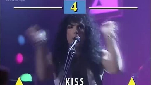 Download Video: Kiss - Top Of The Pops 1987