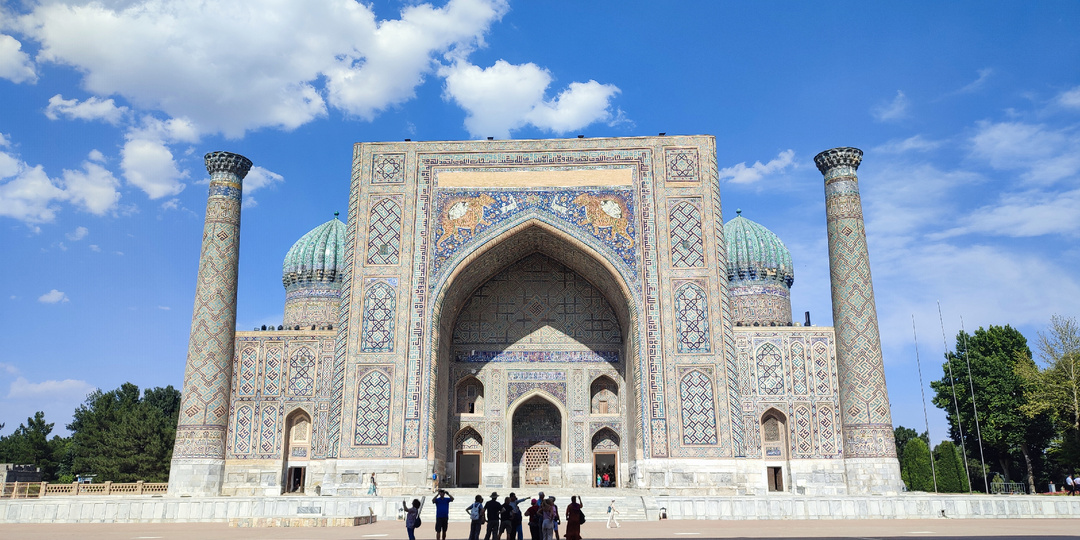 Самарканд, начало путешествия