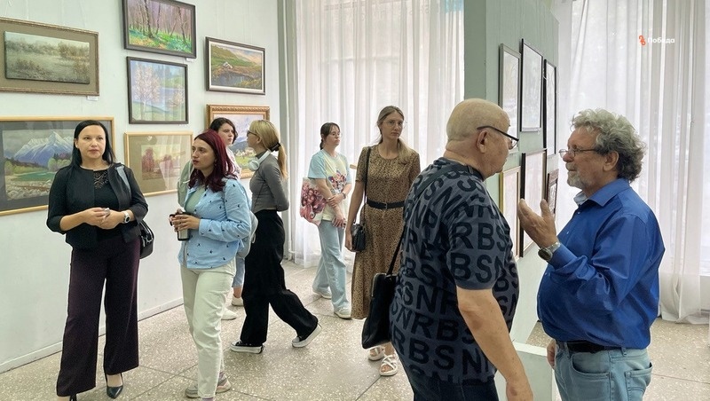    Выставка вызвала большой интерес в творческих кругах Фото: Сергей Рябчиков / / «Победа26»