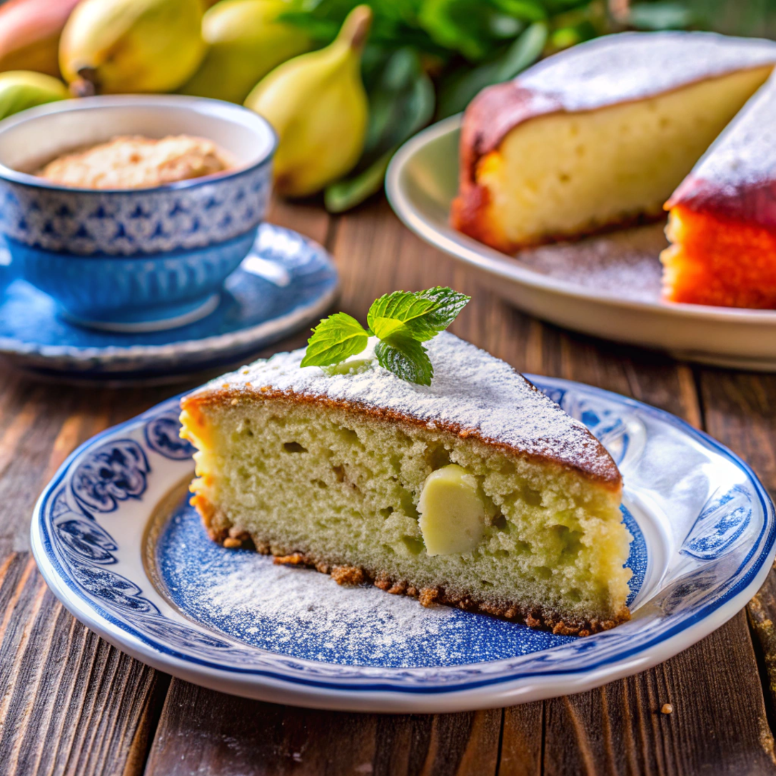 Простой банановый пирог на скорую руку: всё смешал и в духовку