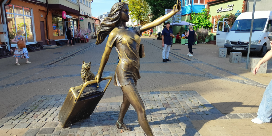 Дневник путешествия в Калининград и Зеленоградск. День 4. Самая красивая улица Курортный проспект без курортников, обедаем в Амбаре