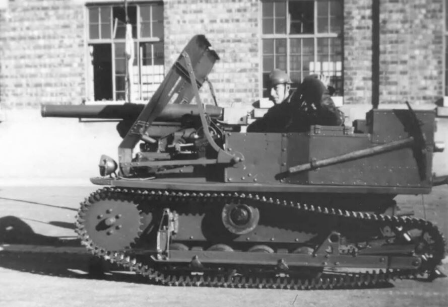 Бельгийский истребитель танков Carden Loyd Mk VI FRC 47.