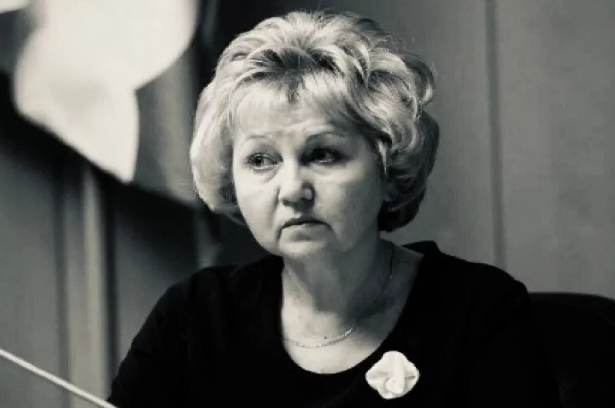    Умерла бывший детский омбудсмен Ленинградской области Литвинова