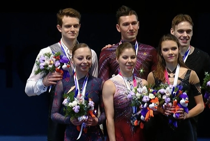 Пьедестал на чемпионате России 23/24