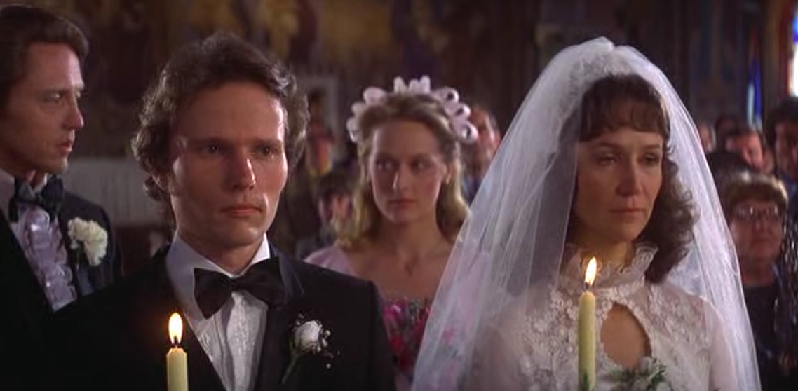 Стивен (в исполнении ДЖона Сэвэджа) и Анджела (в исполнении Рутани Олды)