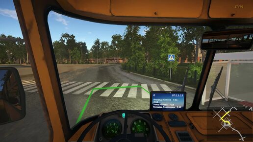 Bus Driver Simulator (режим сценариев в симуляторе вождения городского автобуса).