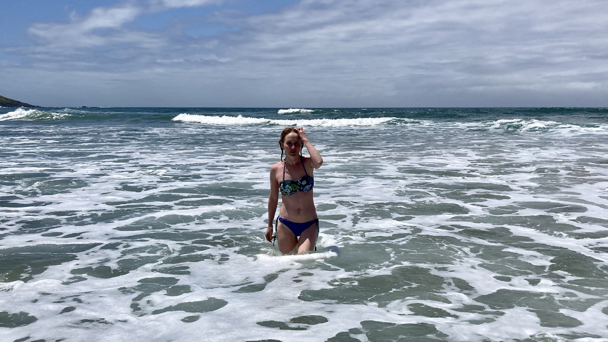 Пляж в Coffee-Bay