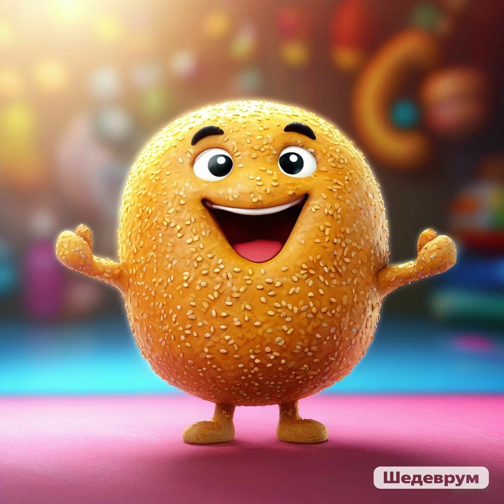 * - создано в Шедеврум