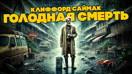 ФАНТАСТИКА! Клиффорд Саймак - ГОЛОДНАЯ СМЕРТЬ | Аудиокнига (Рассказ) | Читает Большешальский | Книга в Ухе