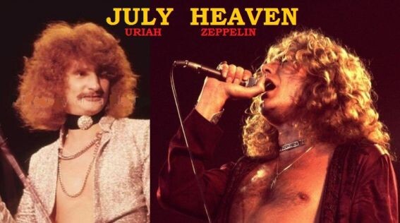 Дэвид Байрон и Роберт Плант