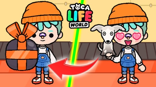 ПЕРВЫЙ ХЭЛЛОУИНСКИЙ ПОДАРОК В ТОКА БОКА! #tocaboca #dippertoca