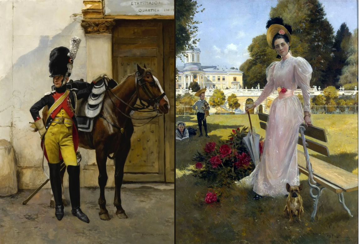 Художник Франсуа Фламенг 