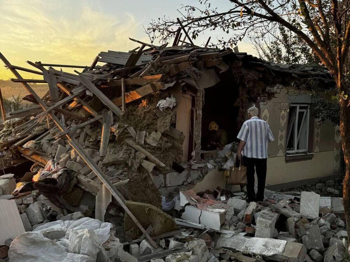    Последствия обстрела со стороны ВСУ в Белгородском районе© Фото : Настоящий Гладков/Telegram