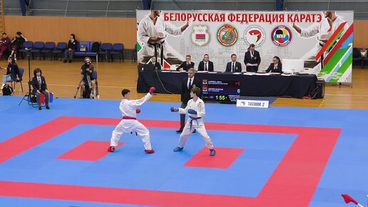 КАРАТЭ. Первенство Республики Беларусь. WKF 2024. КУМИТЭ.