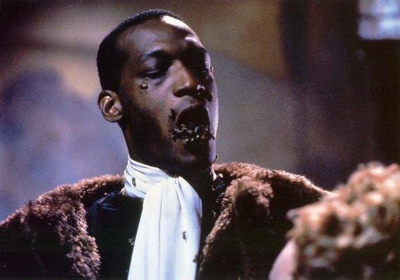 Знаменитая сцена из фильма ужасов 1992 года «Кэндимэн» 