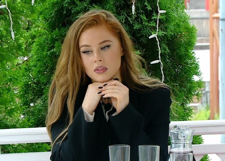 Катя Горина (фото из эфира на «Okko»)