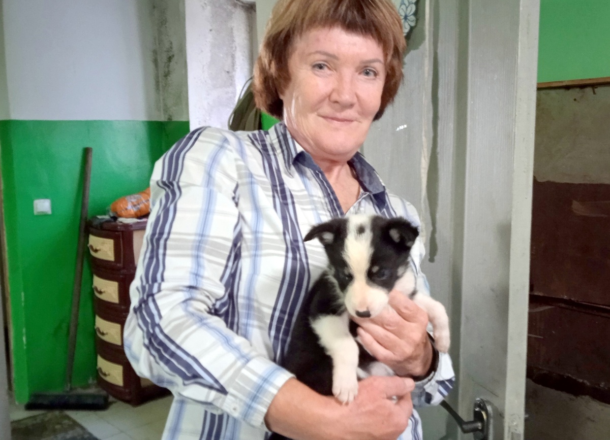 Надежда с Кнопочкой на руках