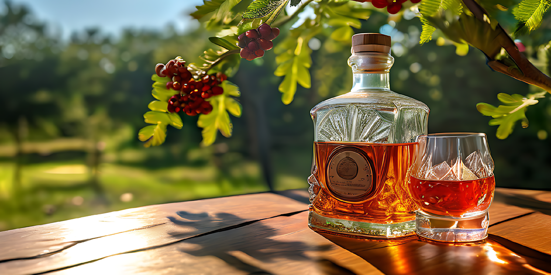 Настойка "Рябина на коньяке".