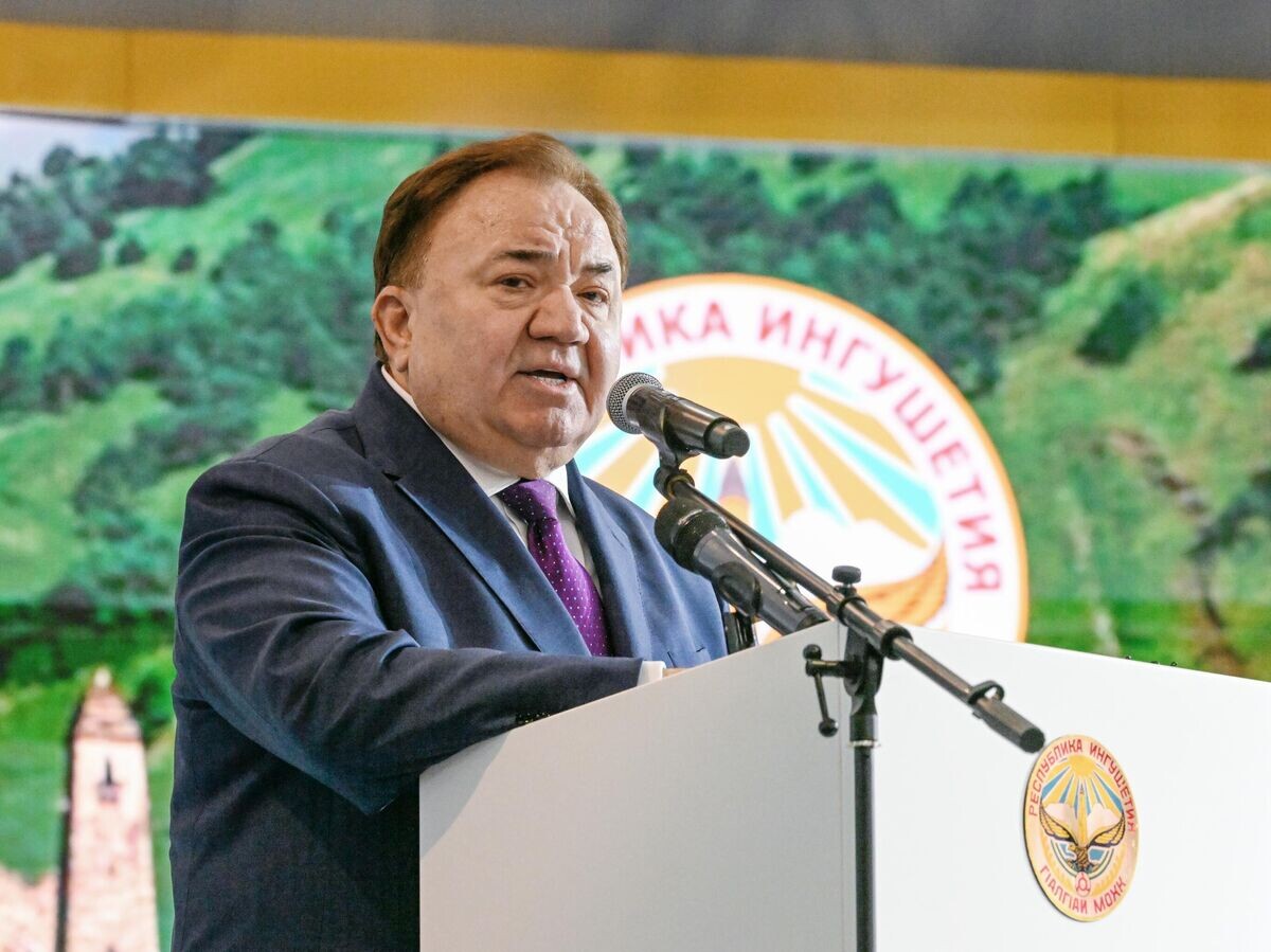    Глава Республики Ингушетия Махмуд-Али Калиматов© Фотохост-агентство РИА Новости