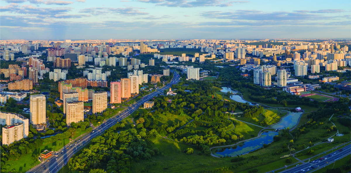 Из квартир Level Мичуринский будет открываться вид на парки и доминанты столицы