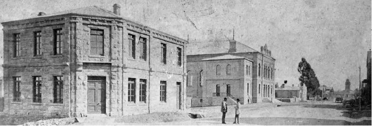 То самое здание столичного банка Африки в 1880-х 