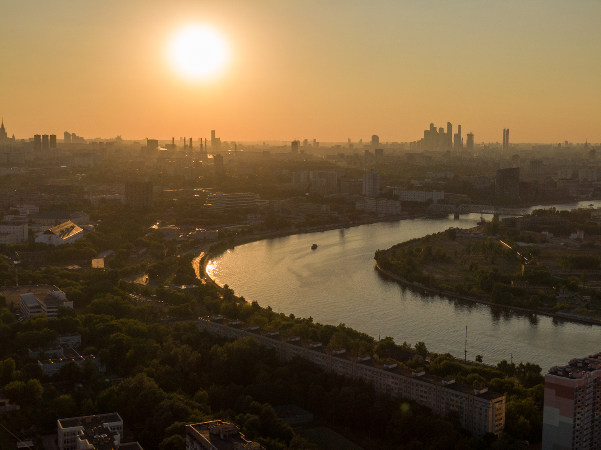 Из большинства квартир можно любоваться Москвой-рекой