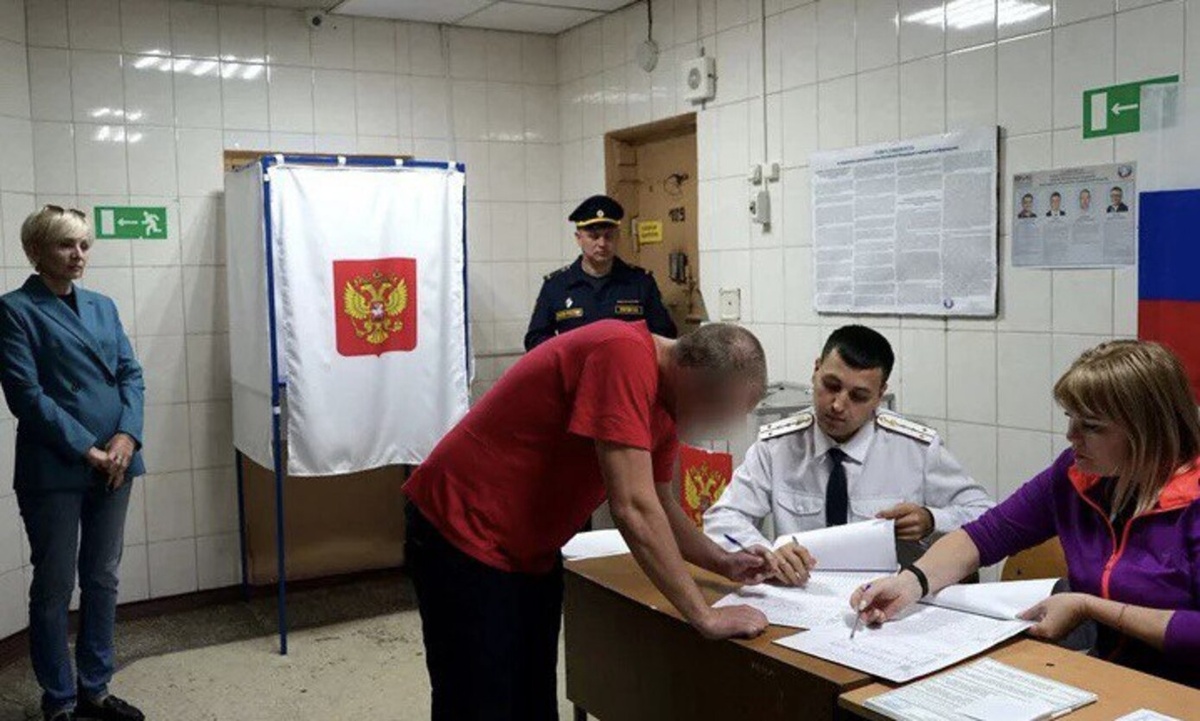 В учреждениях ГУФСИН России прошло голосование.  Фото: Фото предоставлено пресс-службой ГУ ФСИН по Челябинской области