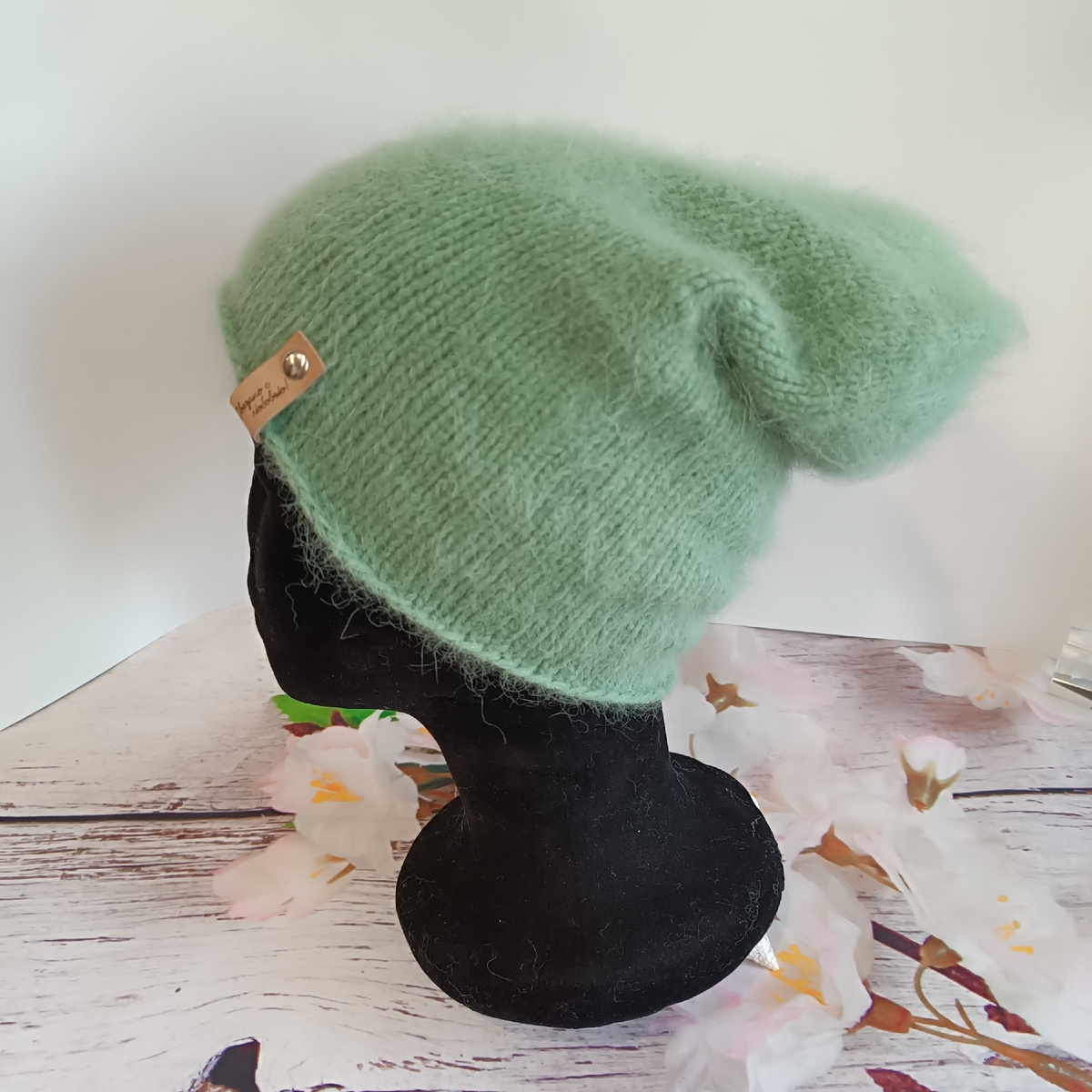 Шапка бини работа автора