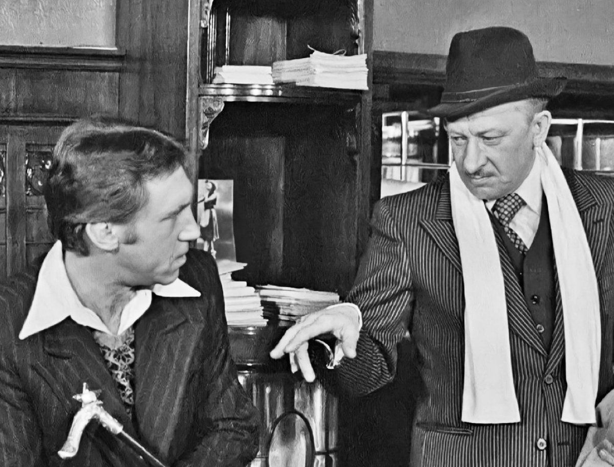 Владимир Высоцкий и Евгений Евстигнеев