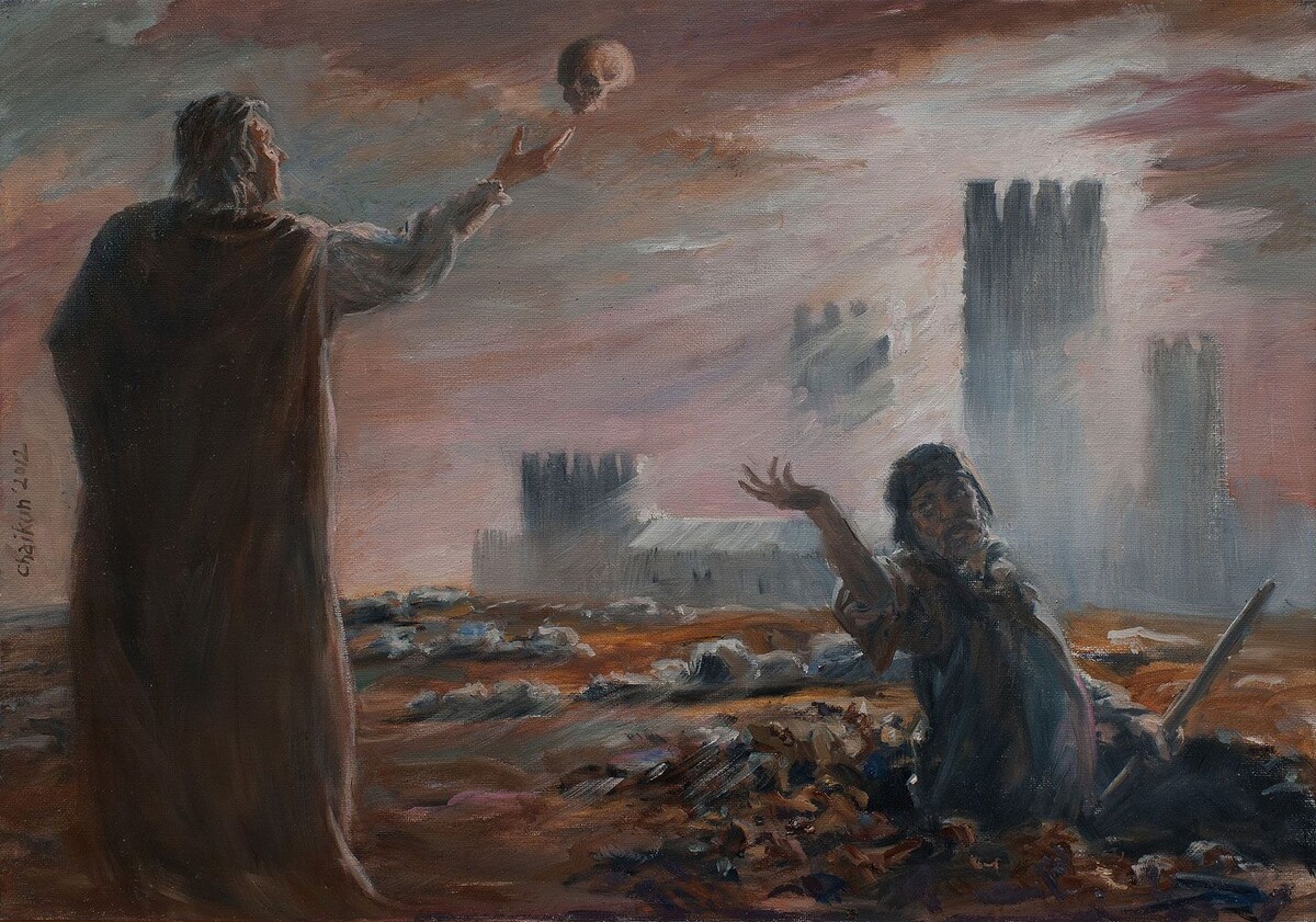 Иллюстрация к трагедии Уильяма Шекспира «Гамлет», Сергей Чайкун.