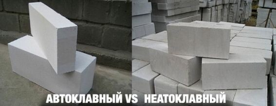 Газобетон автоклавный и неавтоклавный