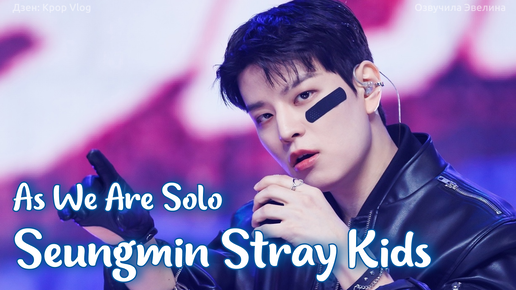 Descargar video: Перевод Seungmin - As We Are | Концерт Stray Kids dominATE Seoul