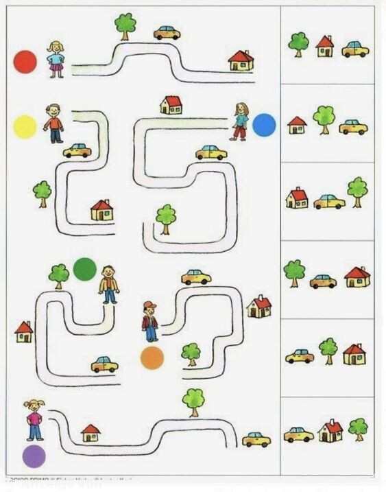 Упражнение для детей от 4 лет и старше