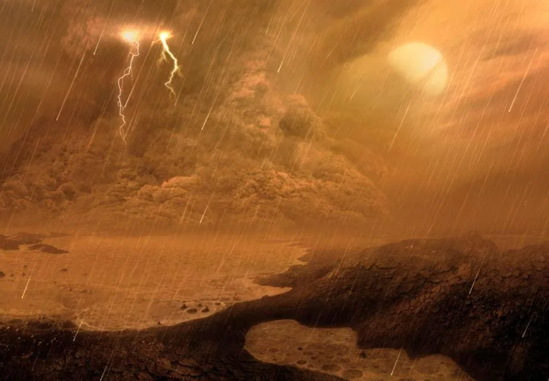 На Венере идет дождь из серной кислоты. Атмосфера Венеры состоит в основном из углекислого газа, и облака на планете состоят из серной кислоты. Это делает ее одной из самых экстремальных планет в Солнечной системе.