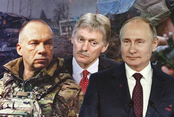    Александр Сырский, Дмитрий Песков, Владимир Путин