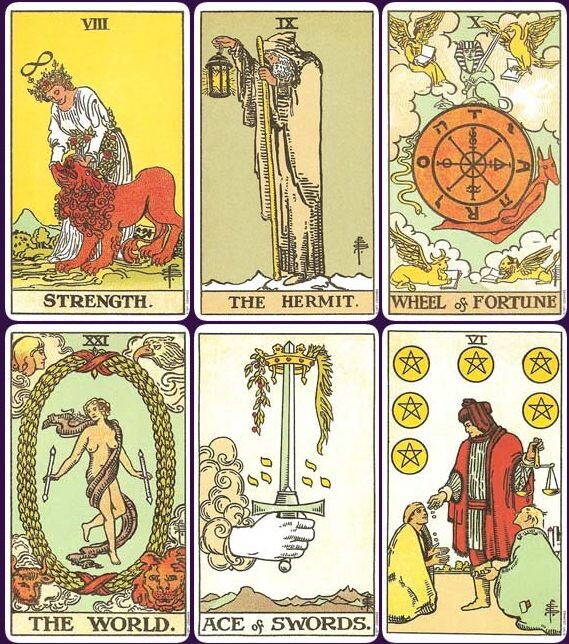 Таро Уэйта" (Rider-Waite Tarot)