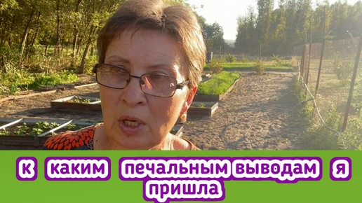 Скачать видео: Провела инспекцию на огороде, муж полил цветы. Что изменилось пока нас не было. К каким печальным выводам я пришла