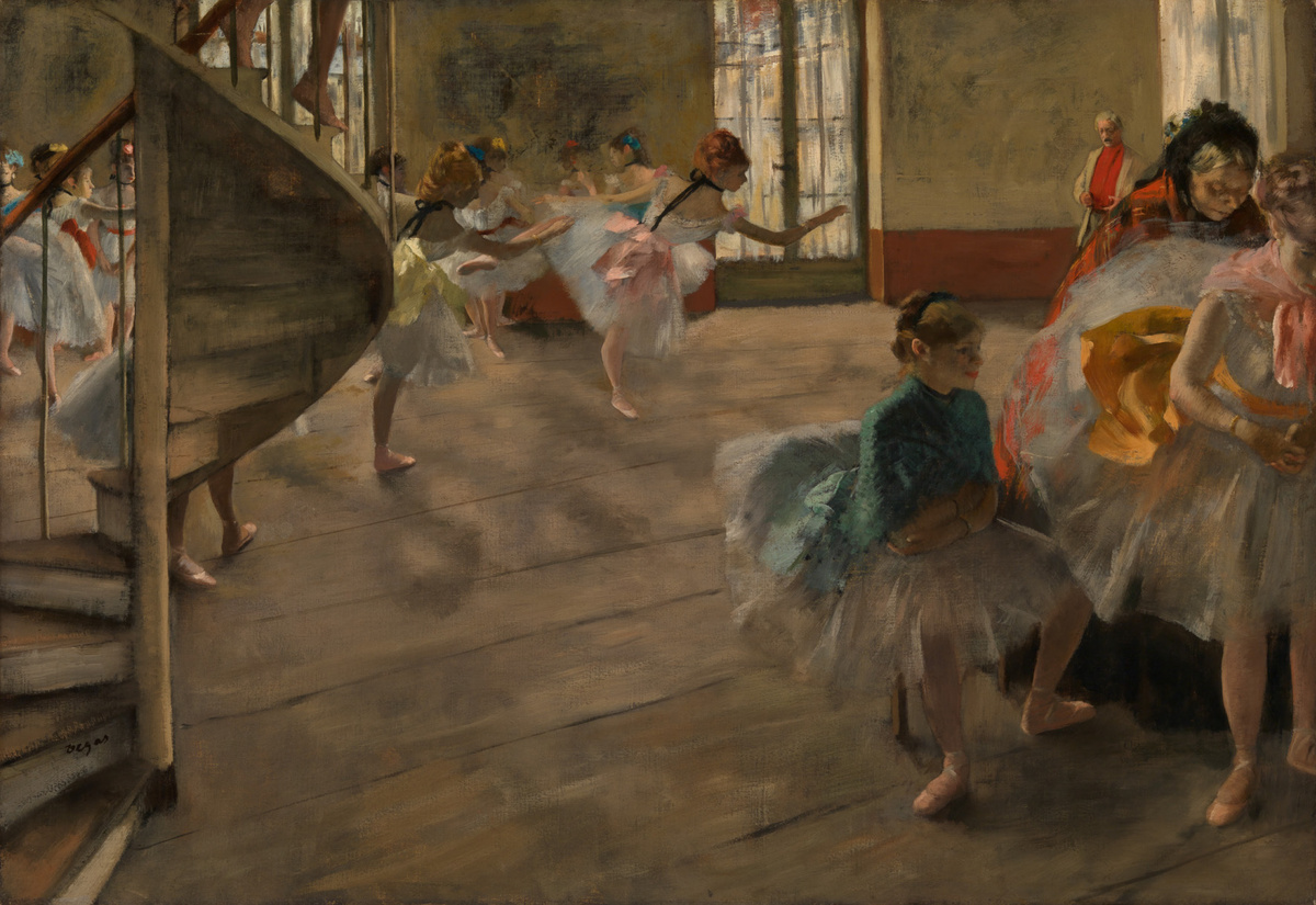 Эдгар Дега, Репетиция, 1874-1877