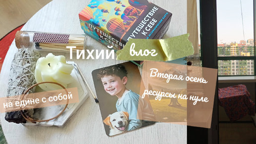 📝Тихий ВЛОГ😔вторая осень и ресурсы на нуле 🃏