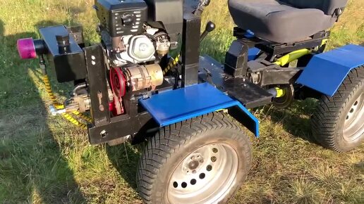 Самодельный минитрактор Т16 мини | Homemade mini tractor