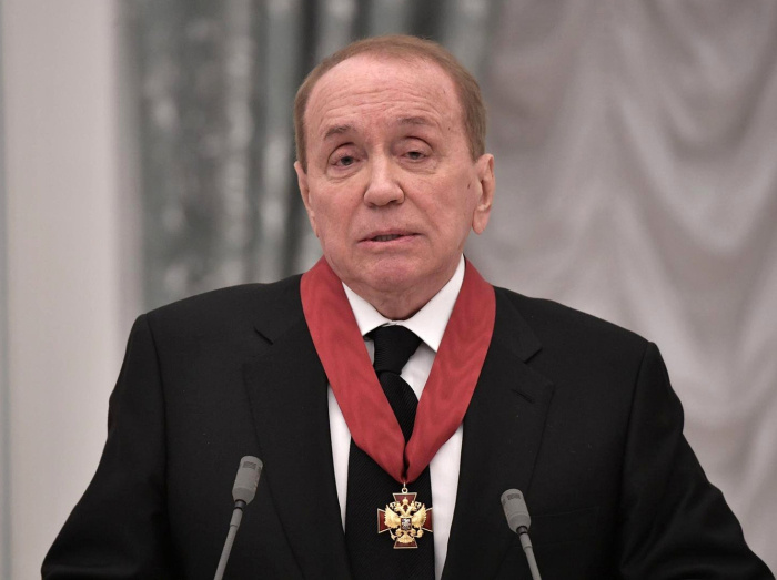  На награждении орденом «За заслуги перед Отечеством» II степени. /Фото: mk.ru