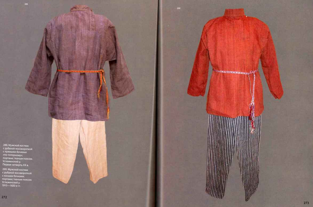 Крестьянская одежда из домотканых материалов