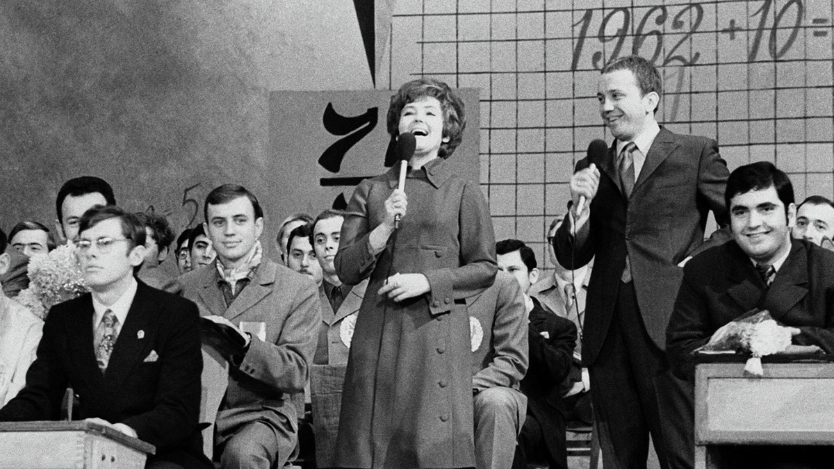 Александр Масляков и Светлана Жильцова - соведущие КВН, начиная с 1961 года