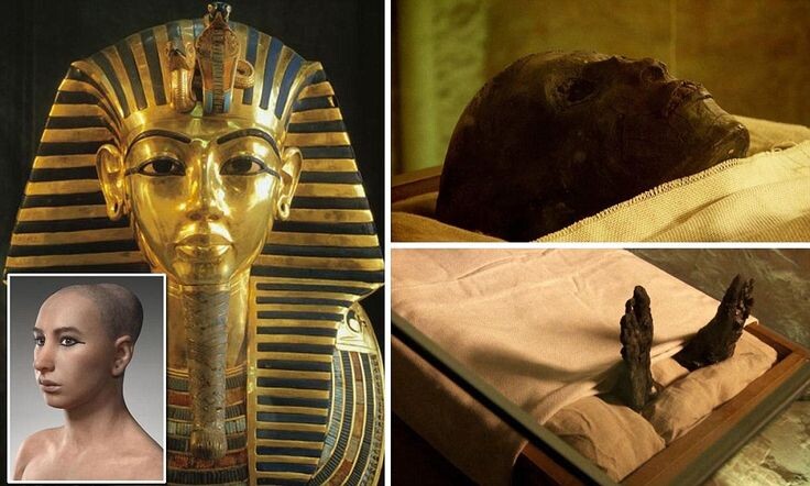 Мумия фараона Тутанхамона